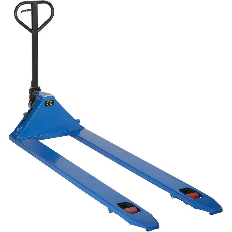 Premium ExtraLong Fork Pallet Jack Truck 27 x 78 Forks 4400 Lb