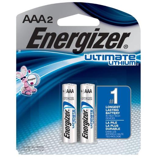 Energizer® Eveready® MAX® 1.5 Volt D Alkaline Battery With Flat Contact Terminal (2 Per Card