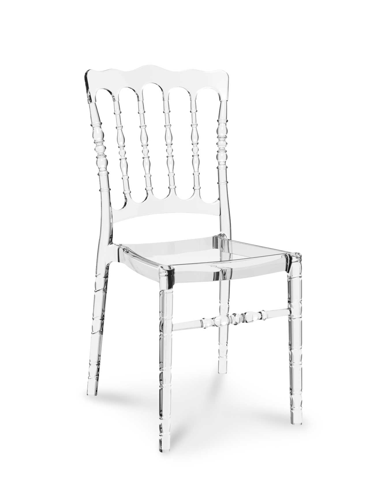 Acrylic Ghost Plexiglass Vintage Wedding Chair Clear Clear Transparent