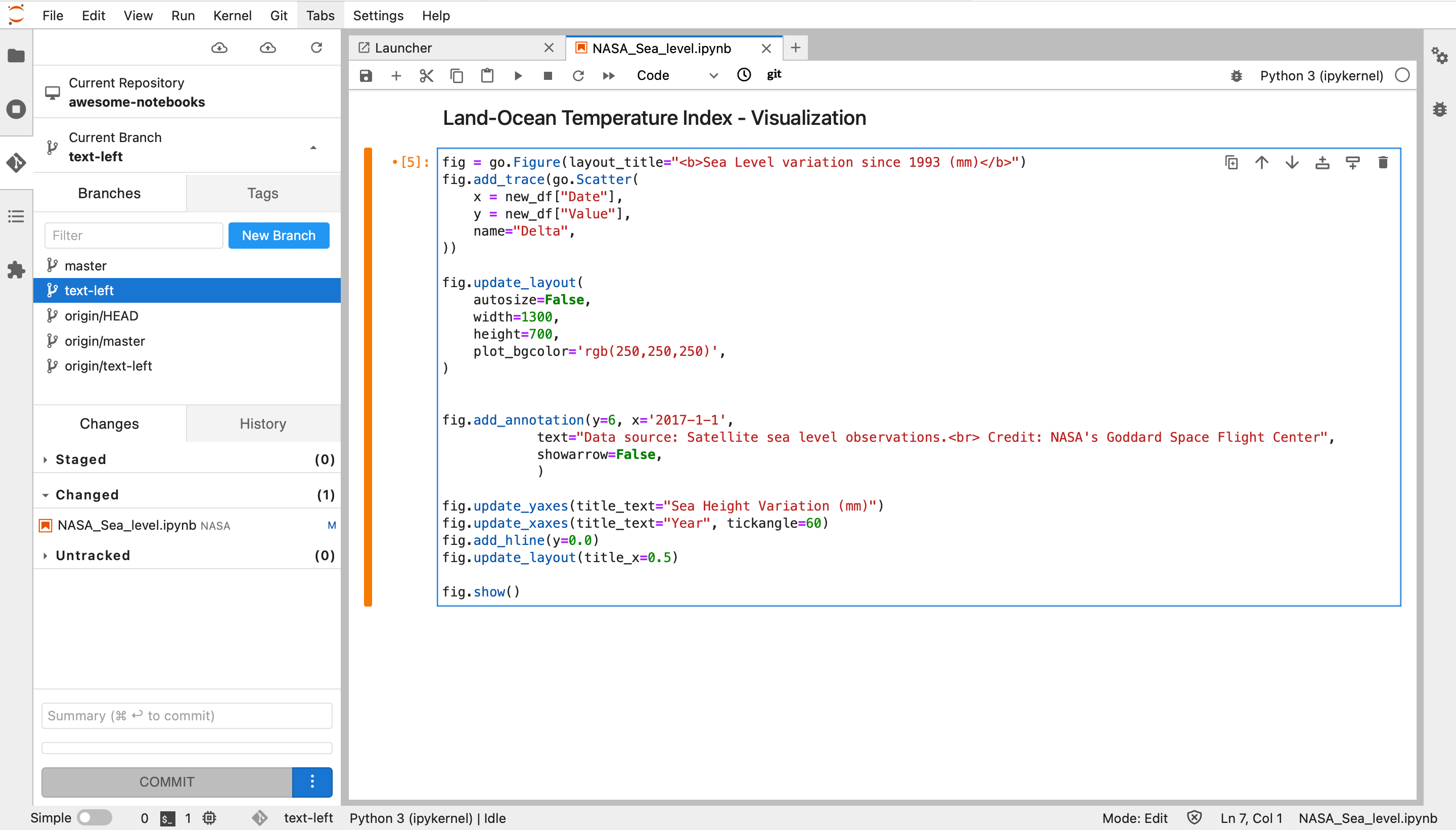 JupyterLab Git 擴展 HowTo Tech Learning