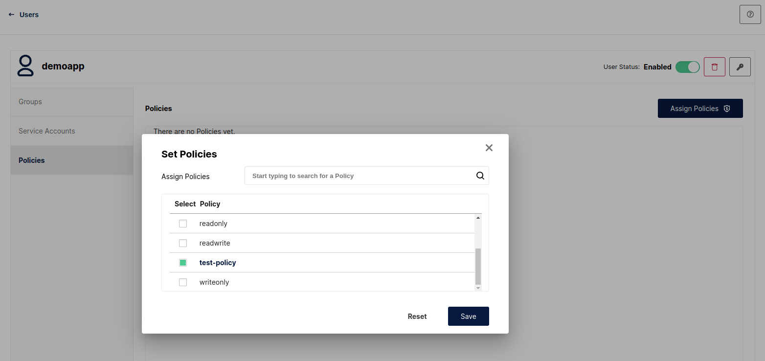 Minio policy 使用 Tech Learning