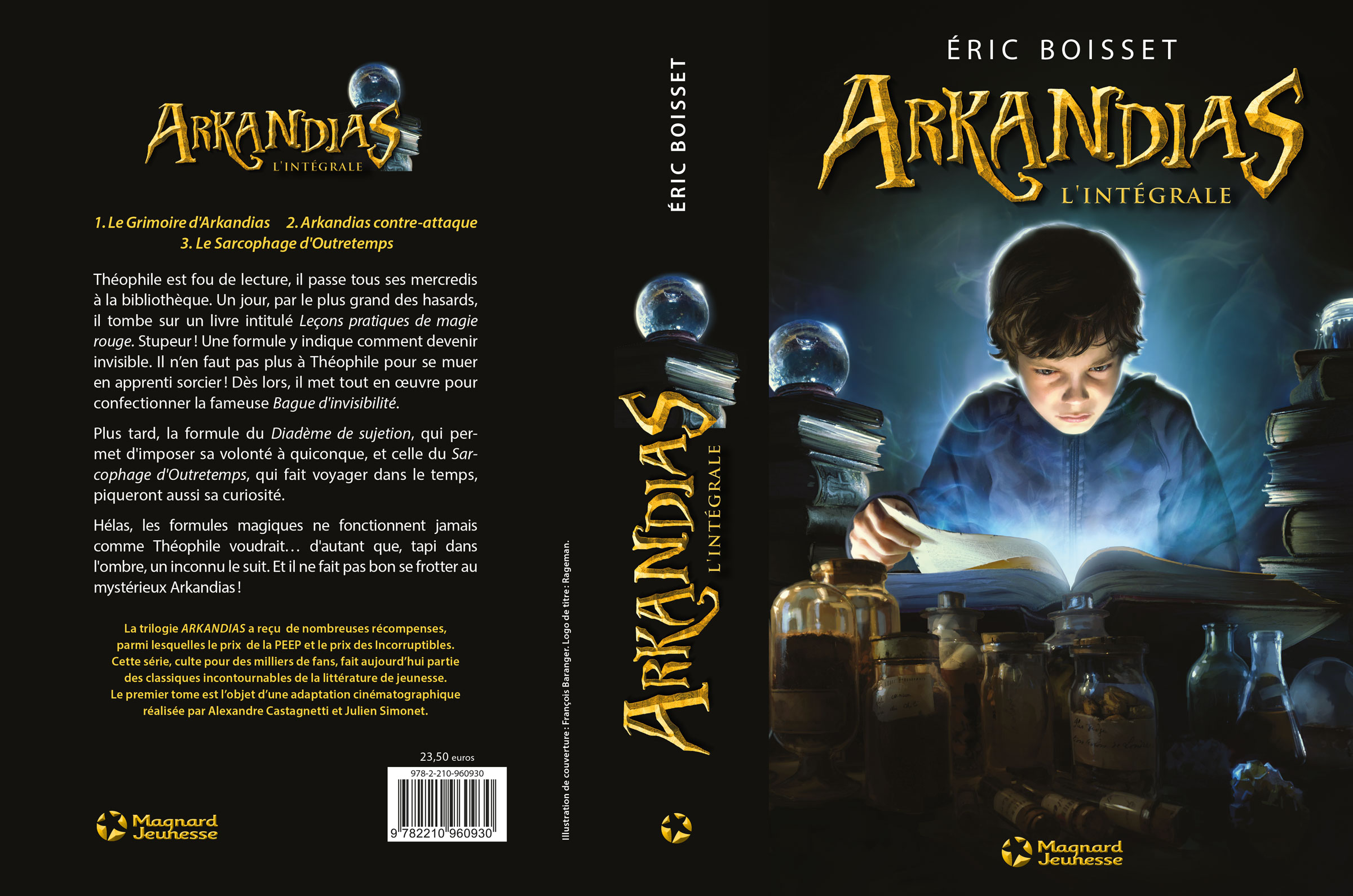 Fiches lecture Le grimoire d’Arkandias Eric Boisset