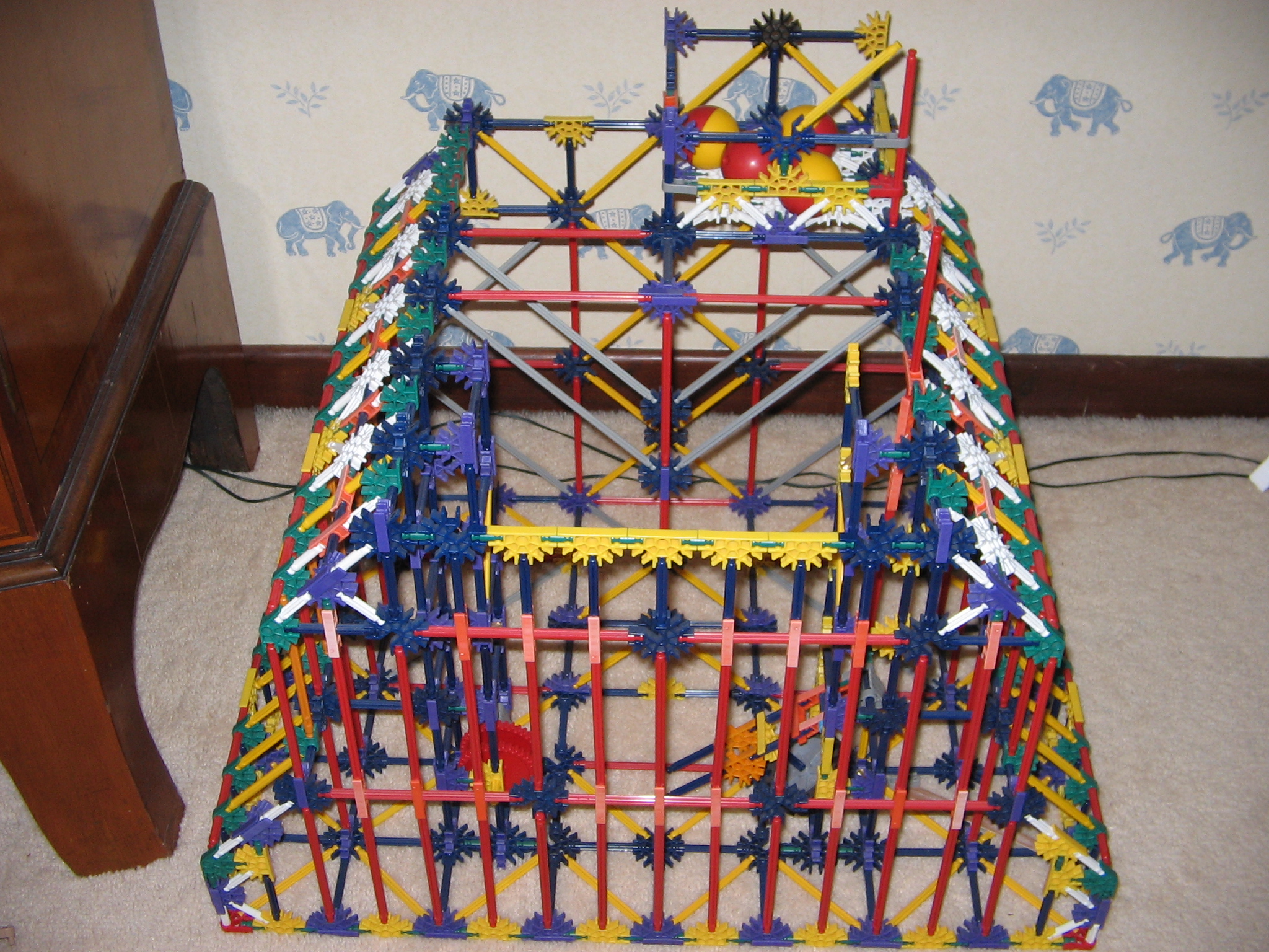 Knex grandfather clock