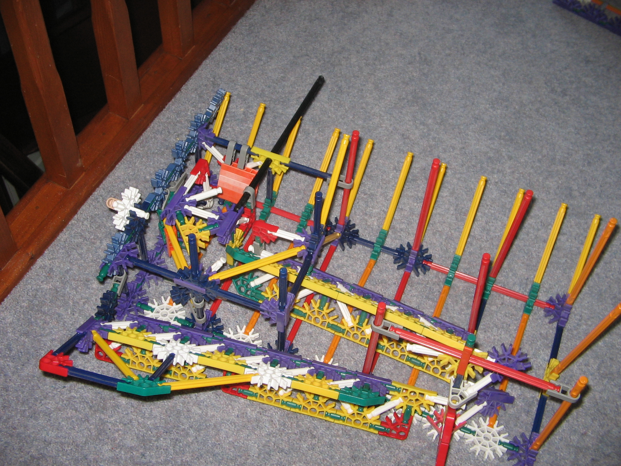 Knex grandfather clock