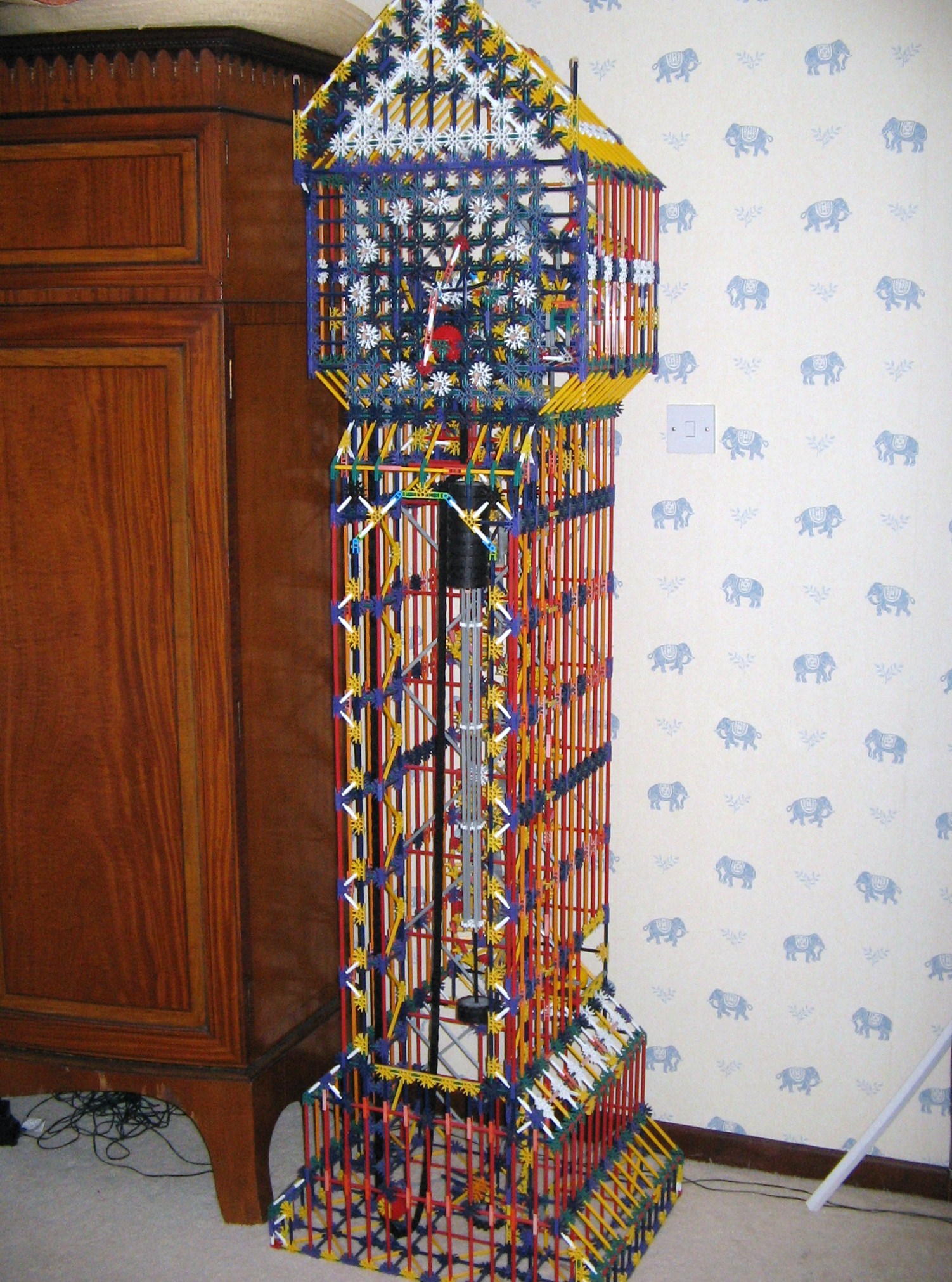 Knex grandfather clock