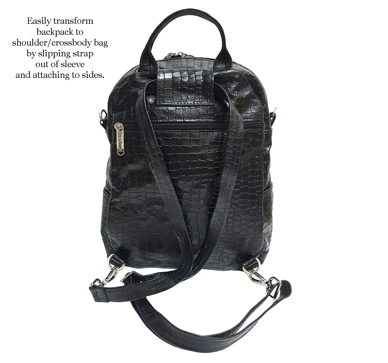 Mini Crossbody Backpack IUCN Water