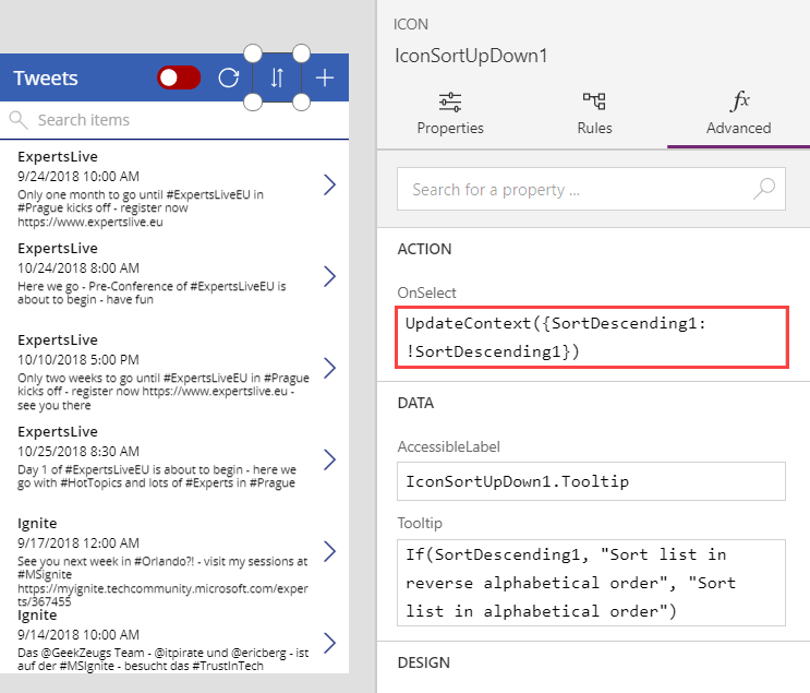 Variables Set/UpdateContext in Microsoft Power Apps YouTube