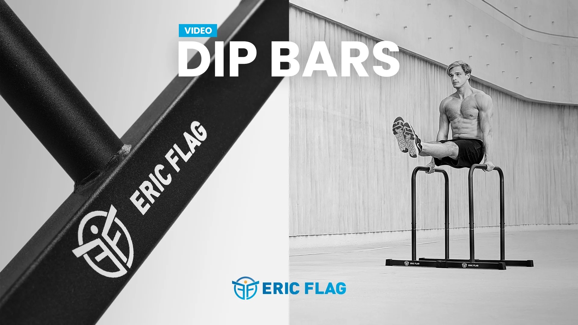 Eric Flag Dip Bars Barres Parallèles Hautes de Dips