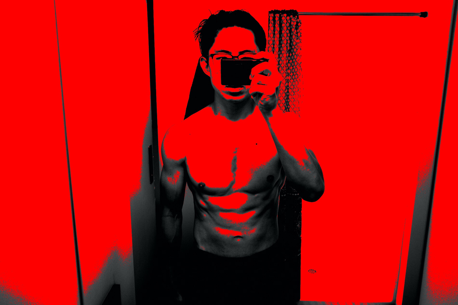 Red selfie ERIC KIM