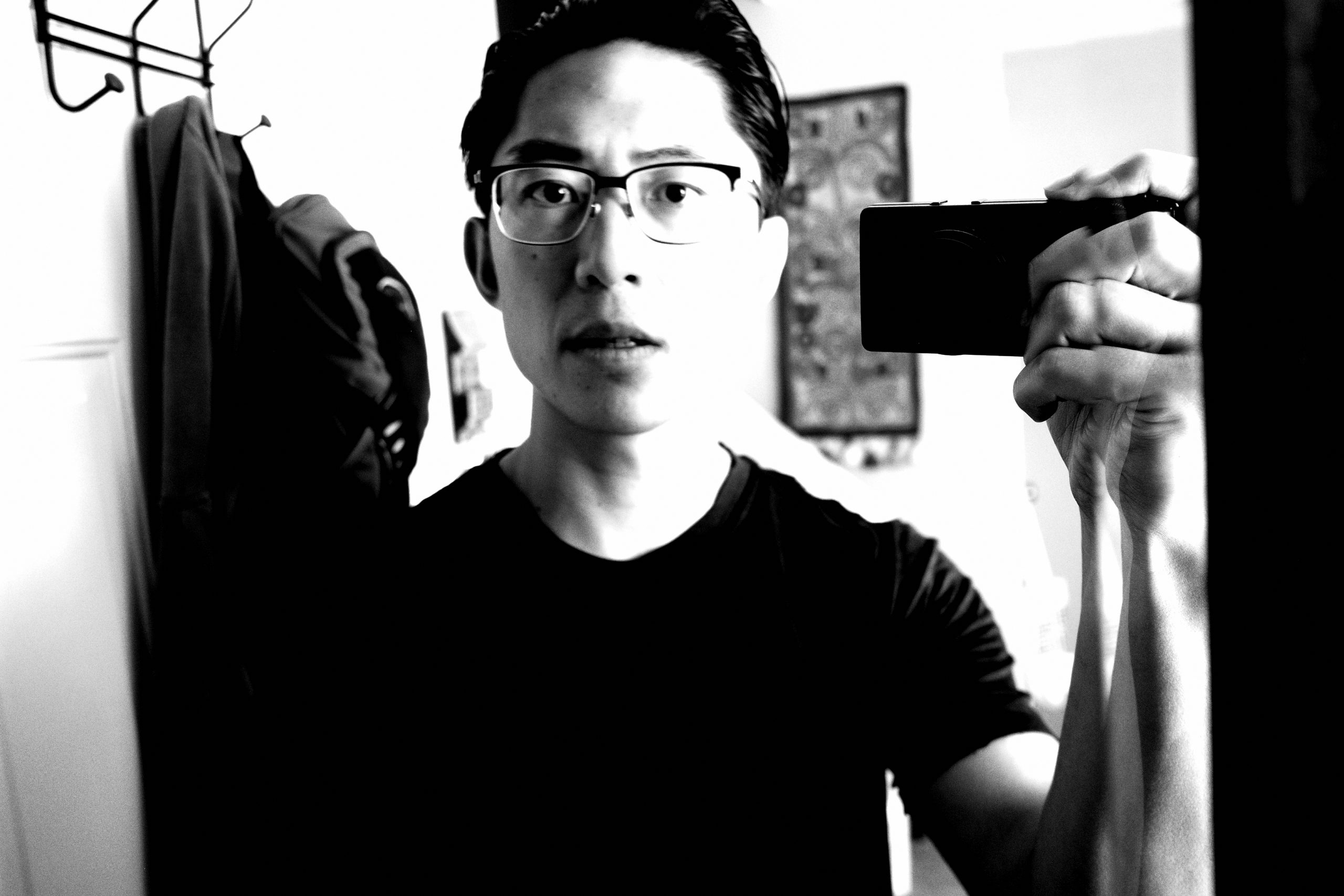 ERIC KIM selfie Ricoh GR iii