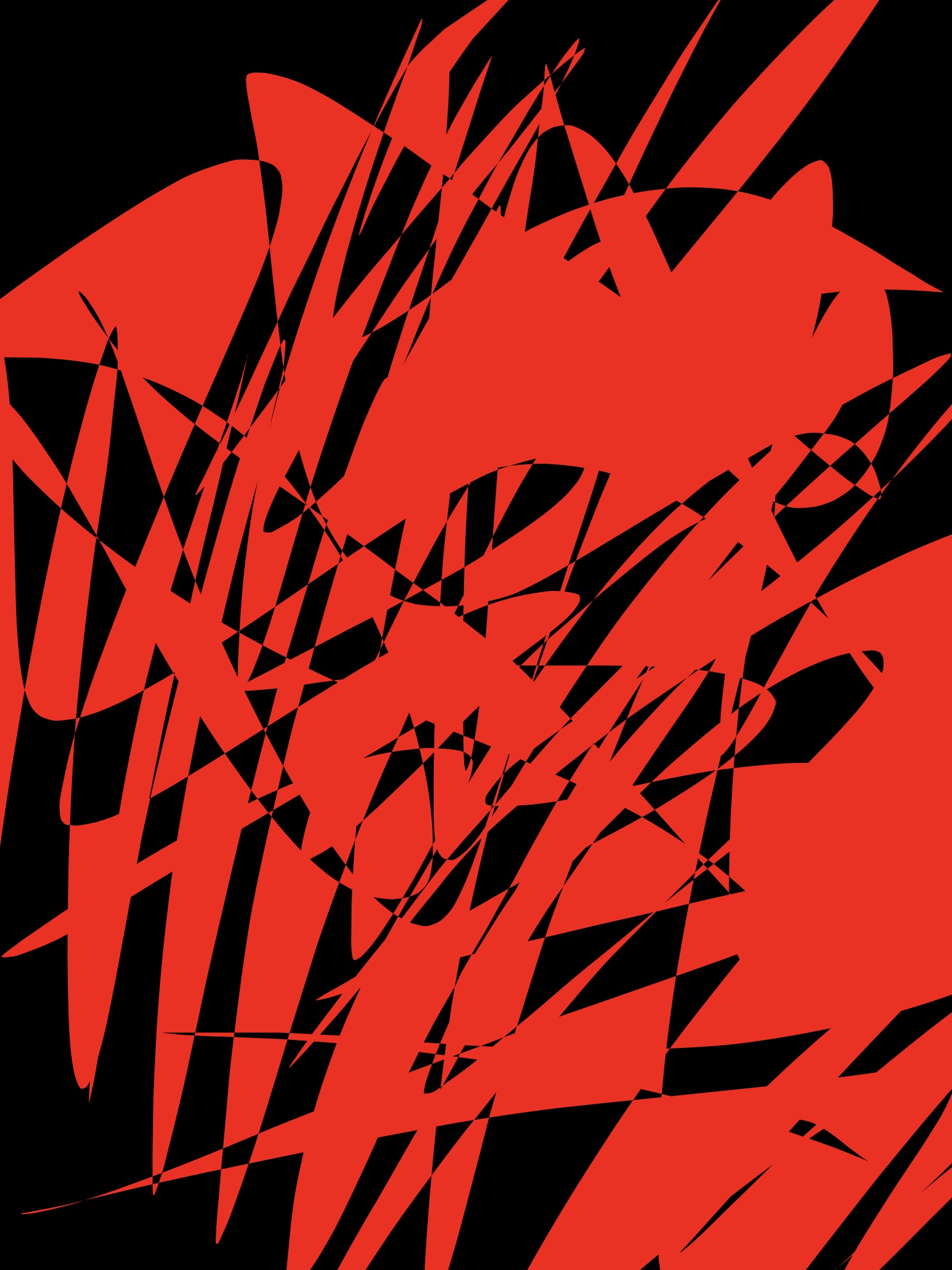 red black abstract