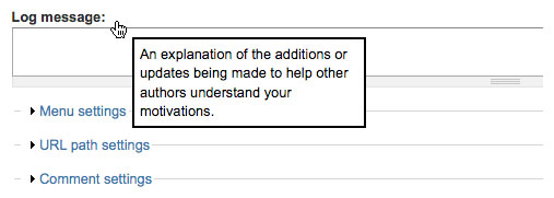 Drupal 5 Replacing form field help text with hover messages using CSS