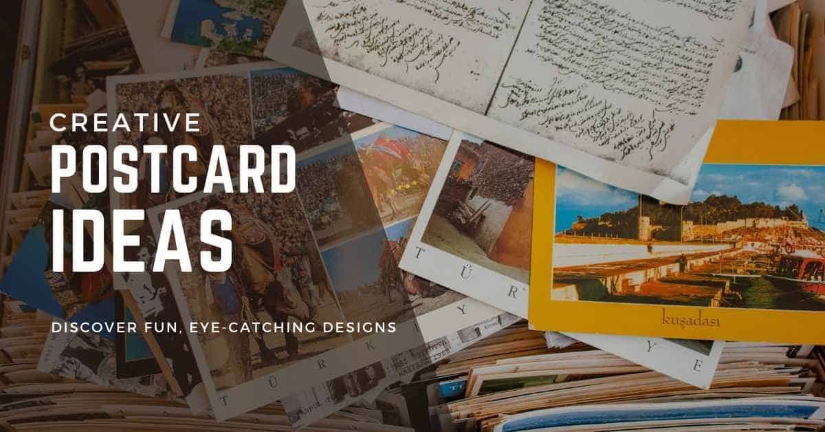 Postcard Design Ideas Crafting Unique DIY Inspirations