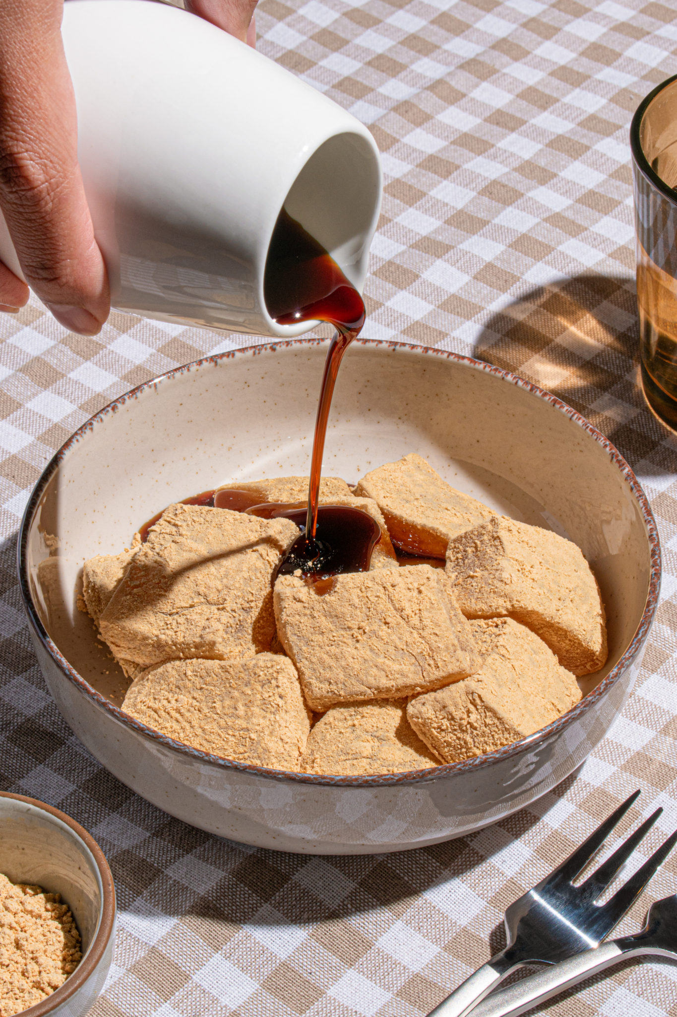 Warabi Mochi (using tapioca starch) Recipe EricTriesIt
