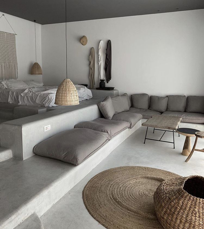 Style File Sunken Living Room Erika Carlock Bohemian Lifestyle Blog