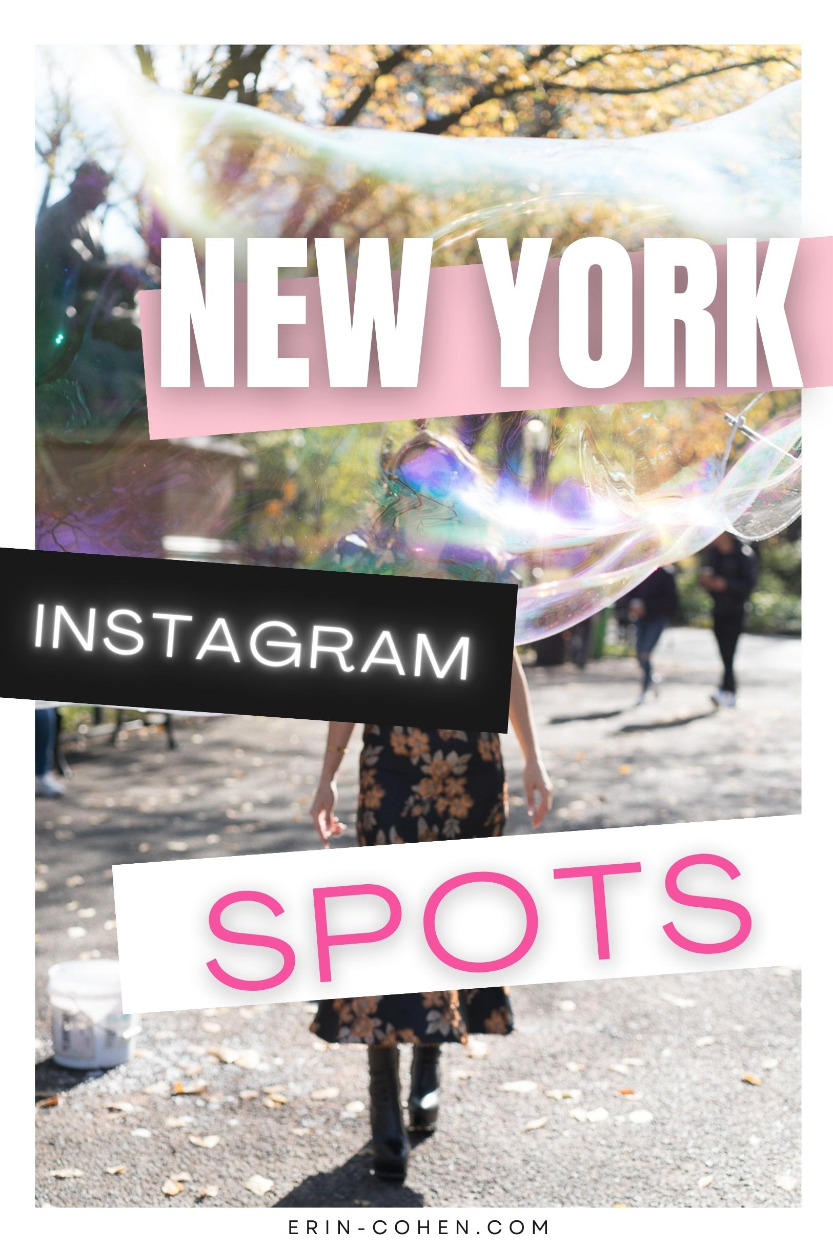 81 Most Instagrammable Places In NYC Worth Knowing Erin Cohen