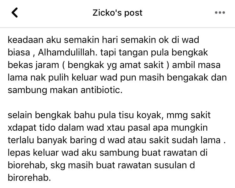"Jantung Bengkak, Buang Air Atas Katil"Derita Pemuda Melawan COVID19