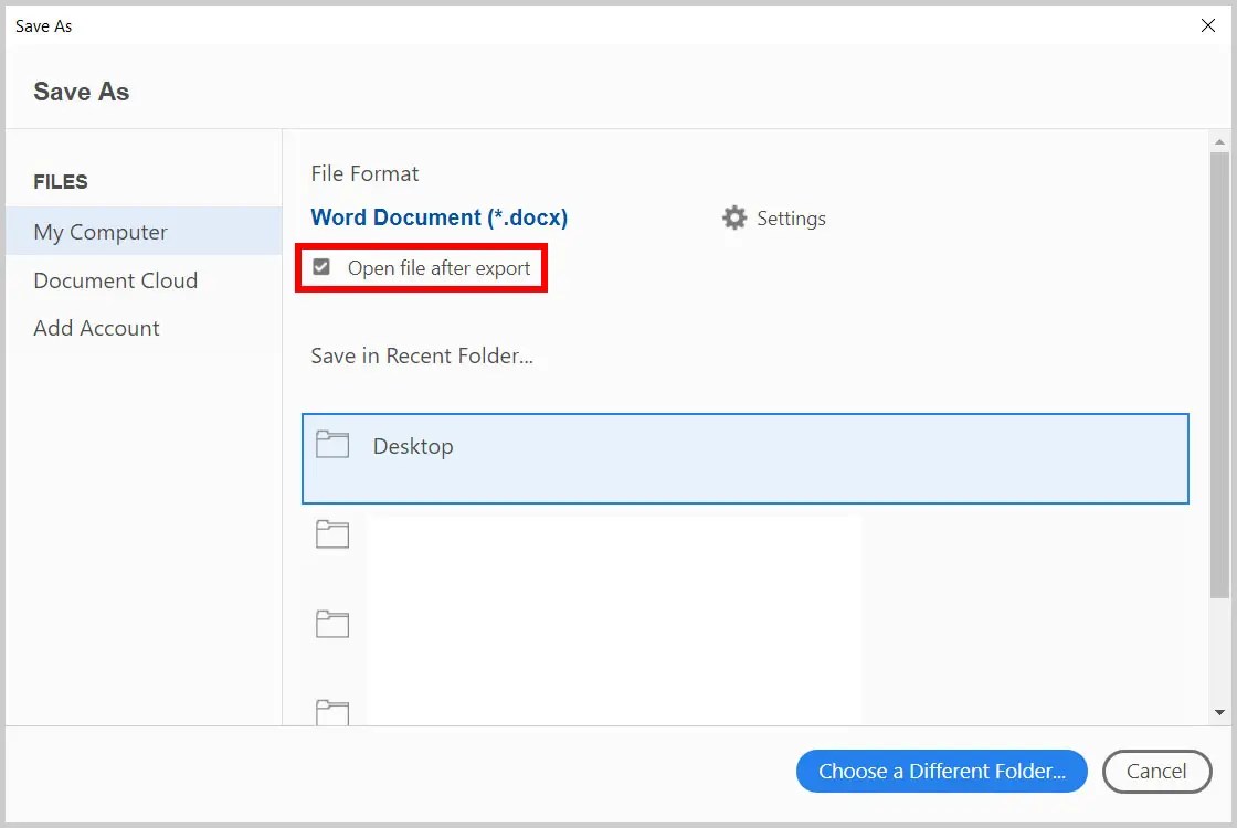 How to Convert PDFs to Microsoft Word Files in Adobe Acrobat