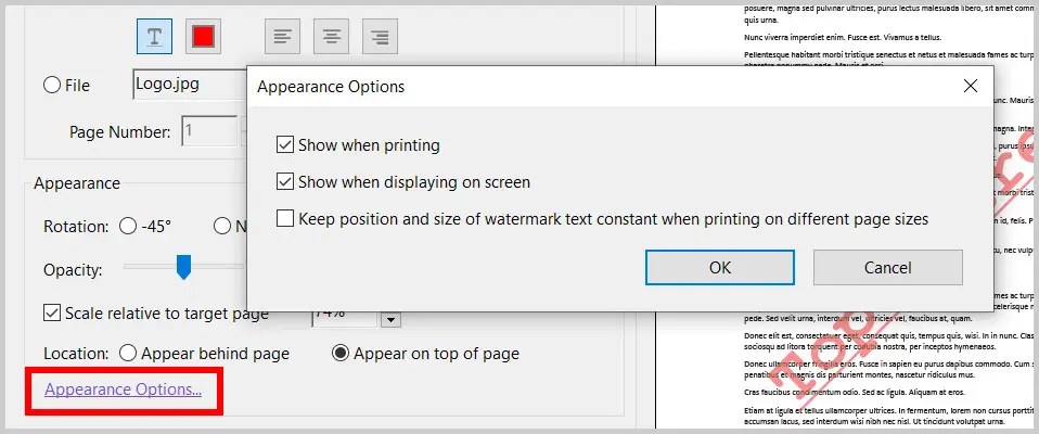How to Insert Watermarks in PDFs with Adobe Acrobat