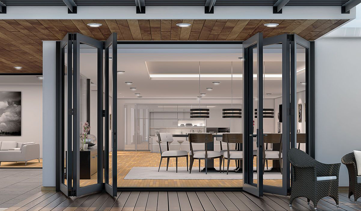 Bifold Doors Best Price, Best Designs of Aluminum Patio Bifold Doors