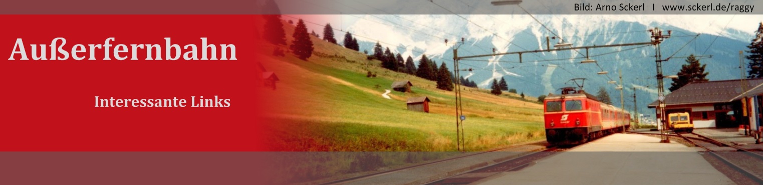 Außerfernbahn Links