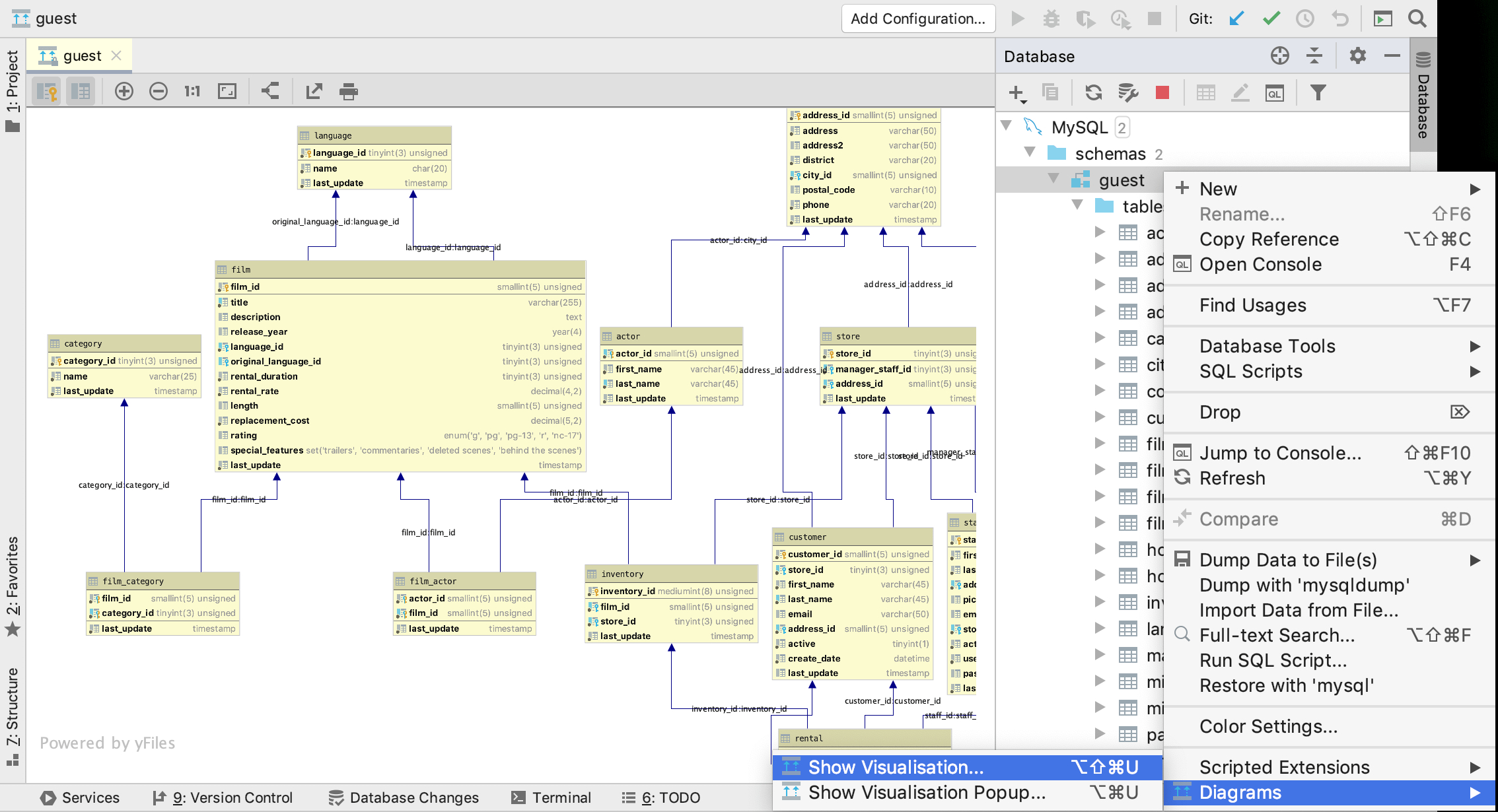 Create Database Model Diagram | ERModelExample.com