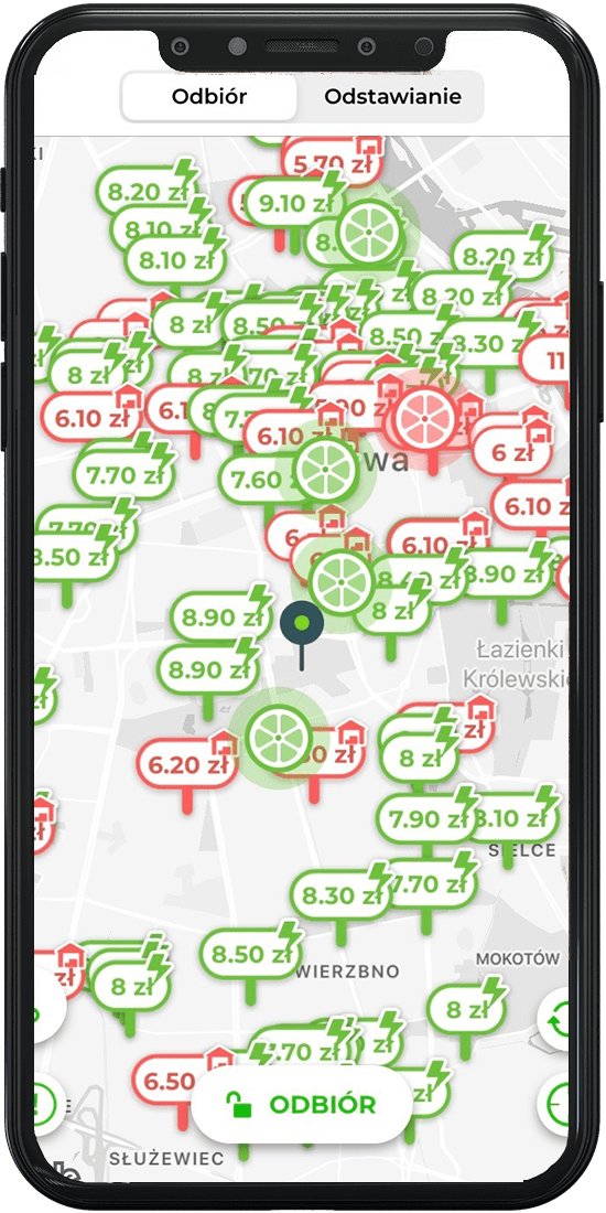 Ładowanie i obsługa hulajnóg Lime Juicer Partner