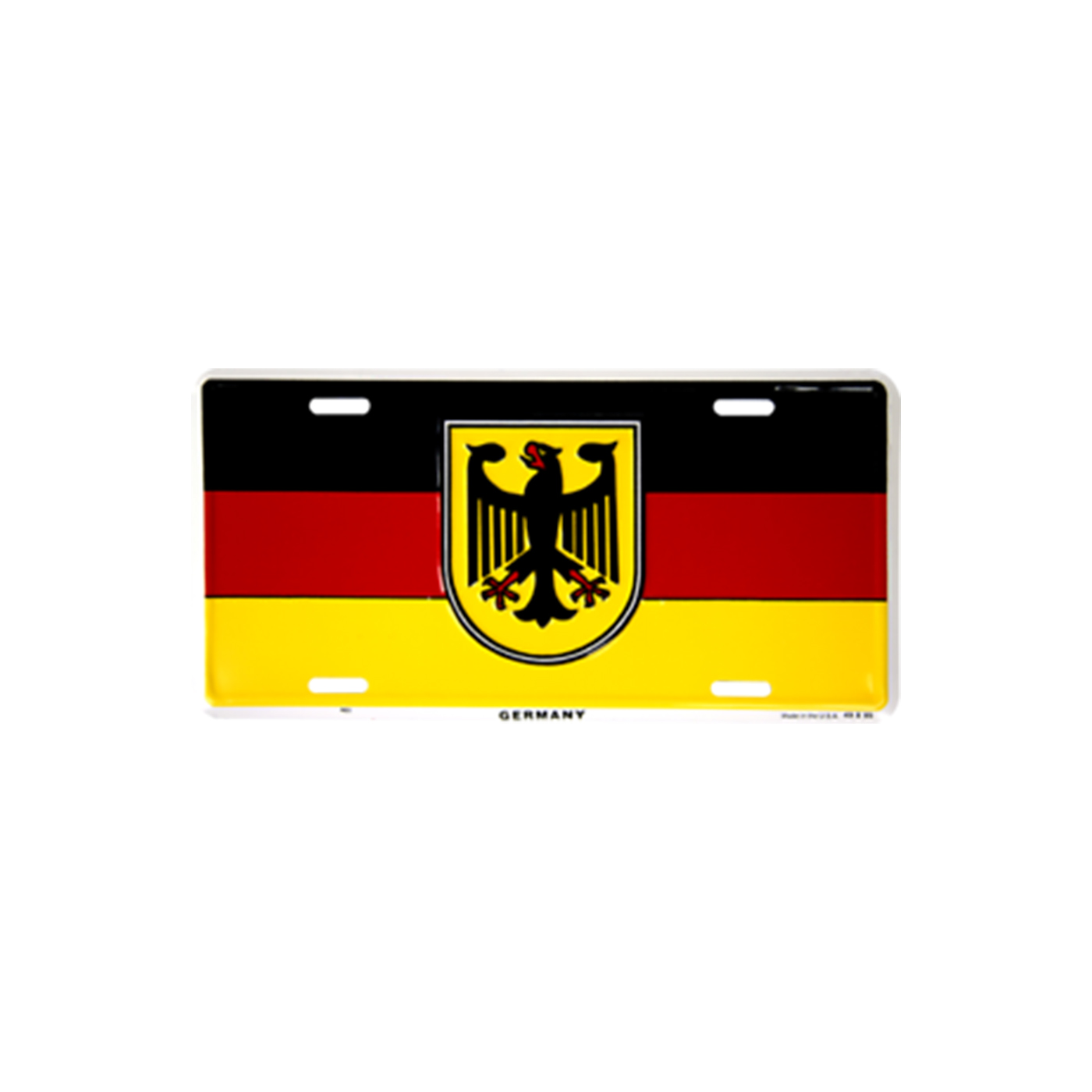 German license plate