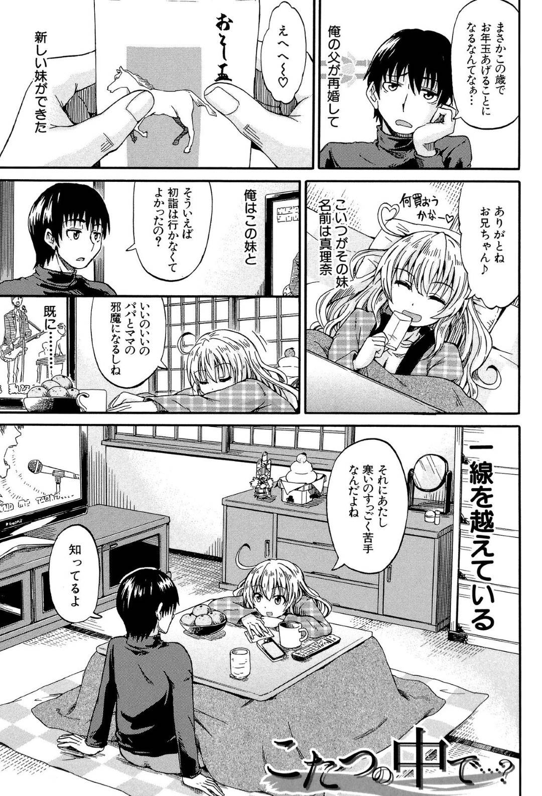 こたつの中で…？ 1枚目