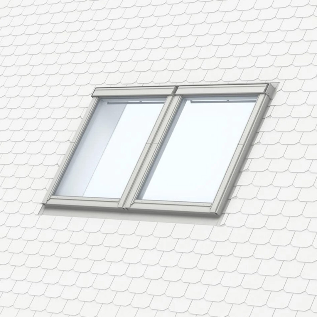 VELUX EBL 0021B Twin Slate Flashing 18mm Gap ERoofing