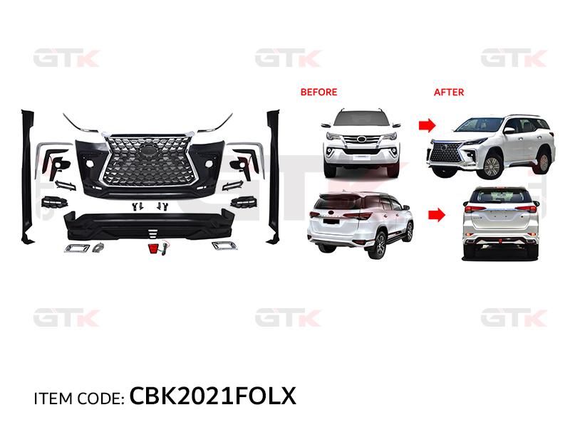 BODY KIT 4 FORTUNER UPTO LX