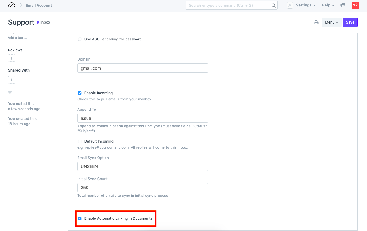 Linking Emails to Documents OO Docs