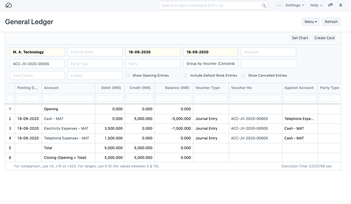 Book Petty Cash Entry OO Docs