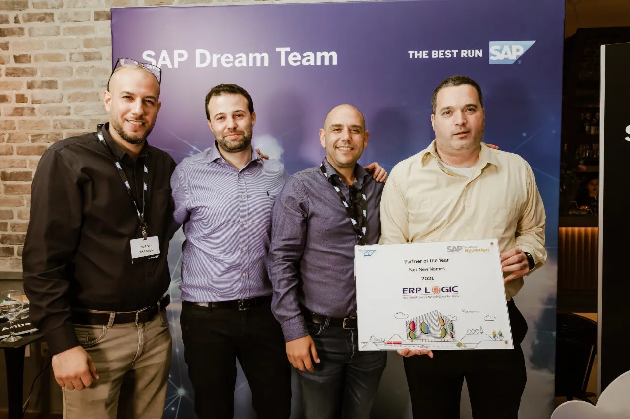 ERP Logic SAP Partner of the Year NET NEW NAMES 2021 ERP LOGIC YOUR