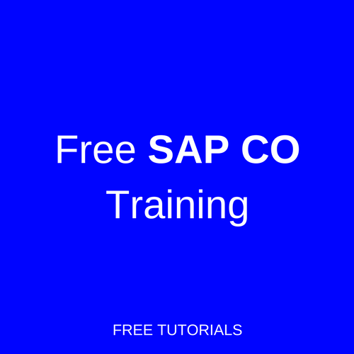 SAP CO Training Free Online SAP CO Training Course ERProof