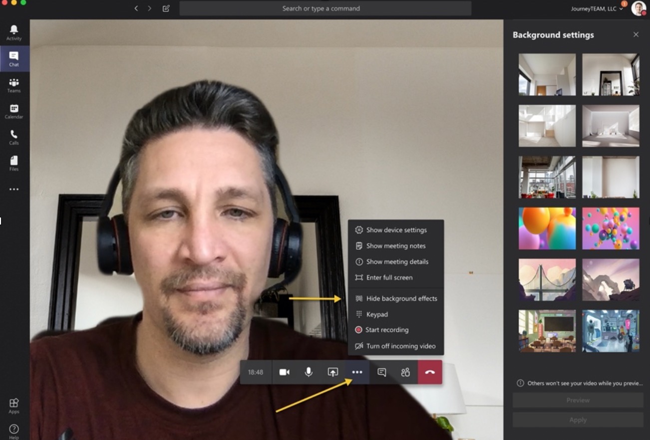 Custom Backgrounds in Microsoft Teams and How to set up Your ERP