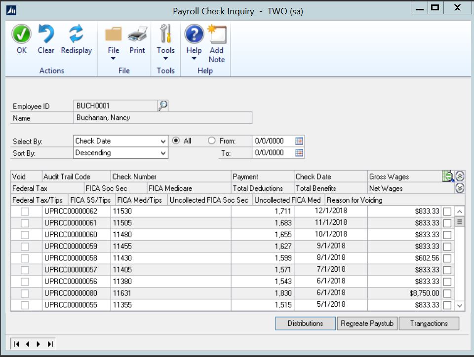 Do You Have Duplicate Checks in Your Dynamics GP Payroll Register