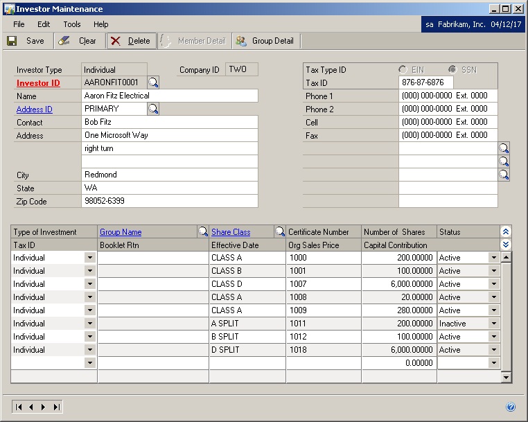 Manage, Monitor, and Coordinate Your Third Party Investors in Microsoft