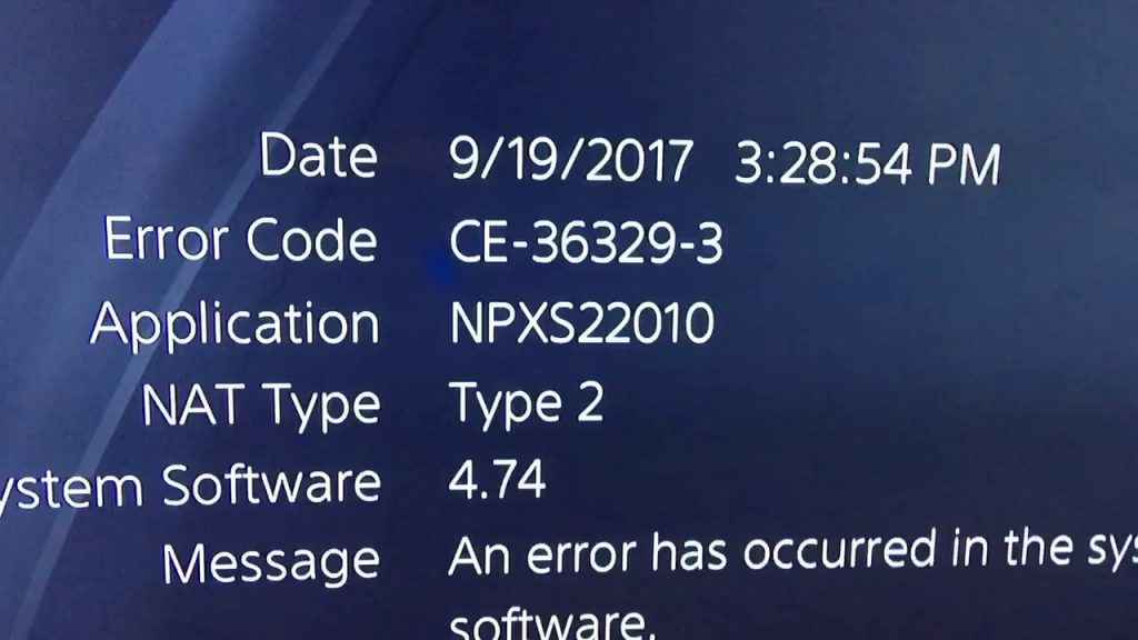 Error CE356947 On PS4 "Not Enough System Memory" How To Fix It
