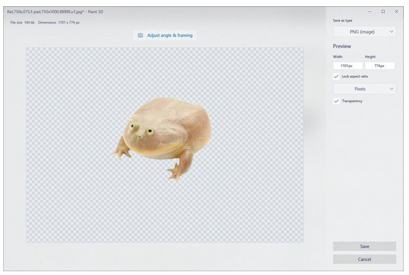 How to remove white background in Paint 3D Microsoft Paint