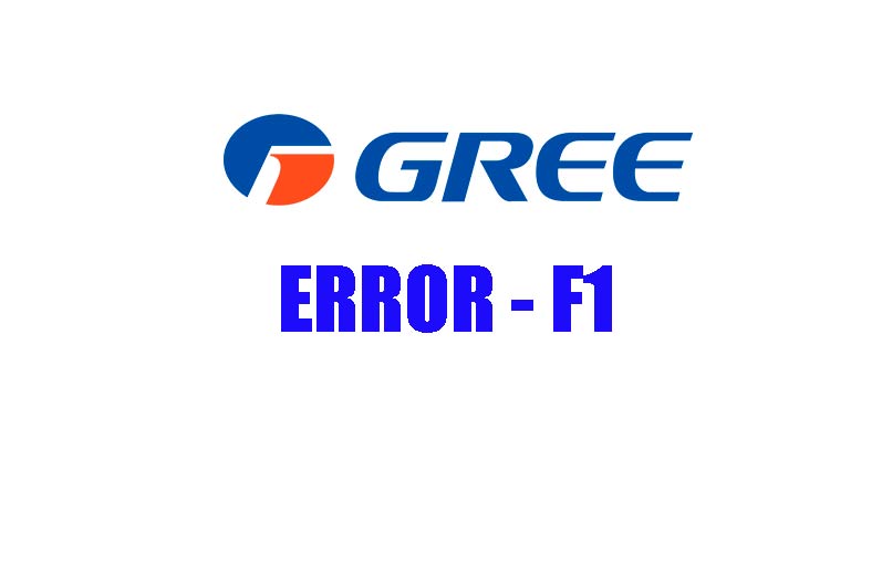 ️¿Tienes un error F1 en tu maquina Gree de aire acondicionado?🔹
