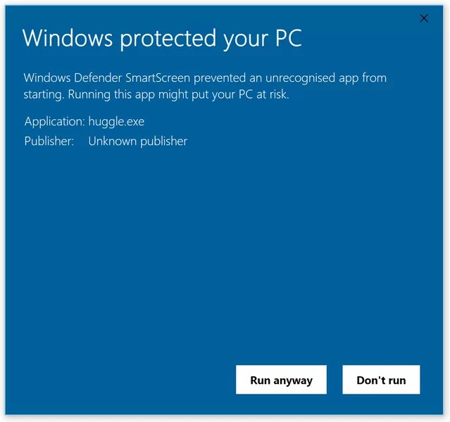 Smartscreen.exe Windows Defender Smartscreen