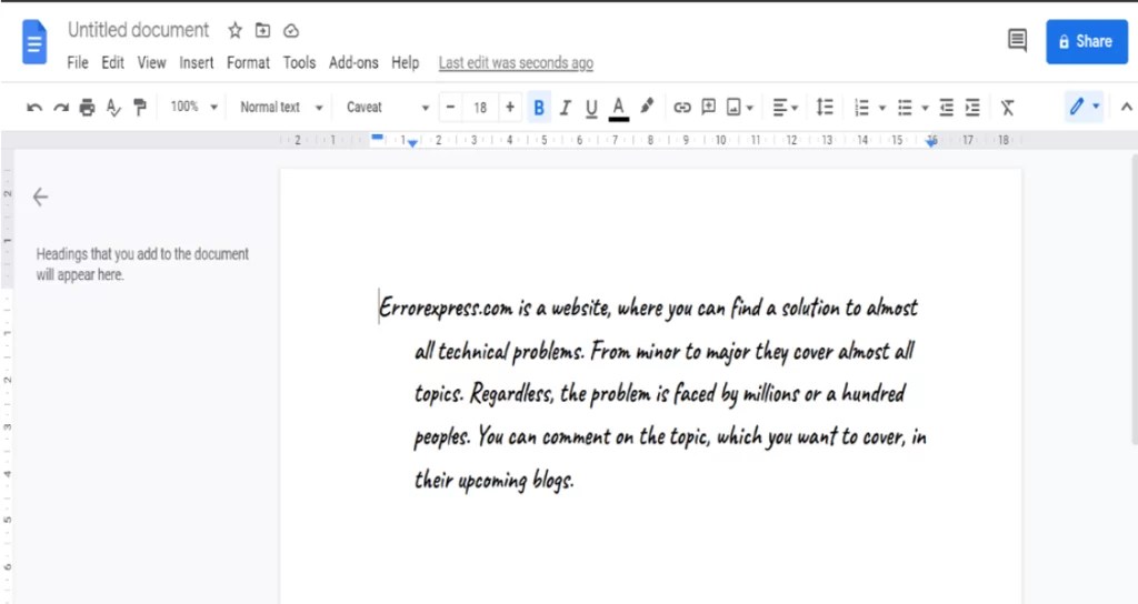 To Learn How to do a Hanging Indent On Google Docs