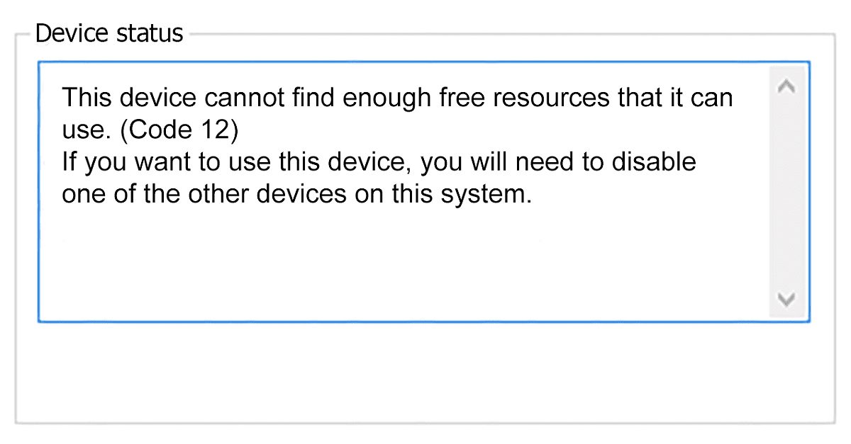 Una guía fácil para corregir el código de error 12 ErrorTools