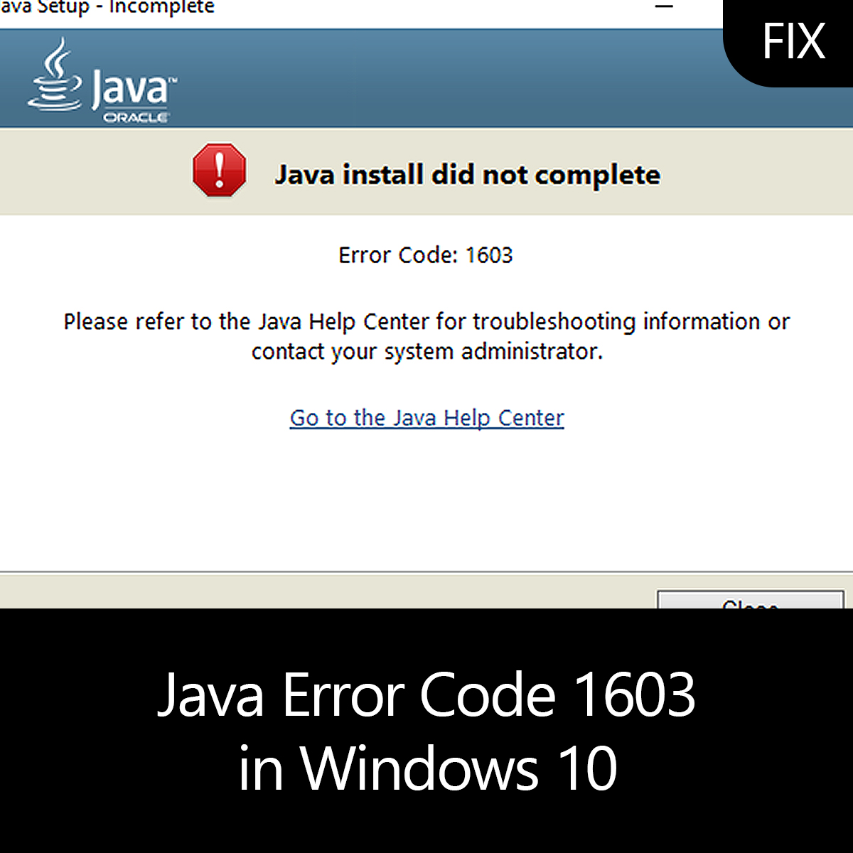 Java install error 1603 windows 81 lasoparecord