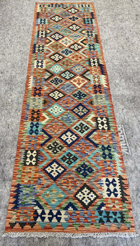 Vintage kilim 9.6×2.6 Rug Stores in San Francisco, Berkeley & San Rafael