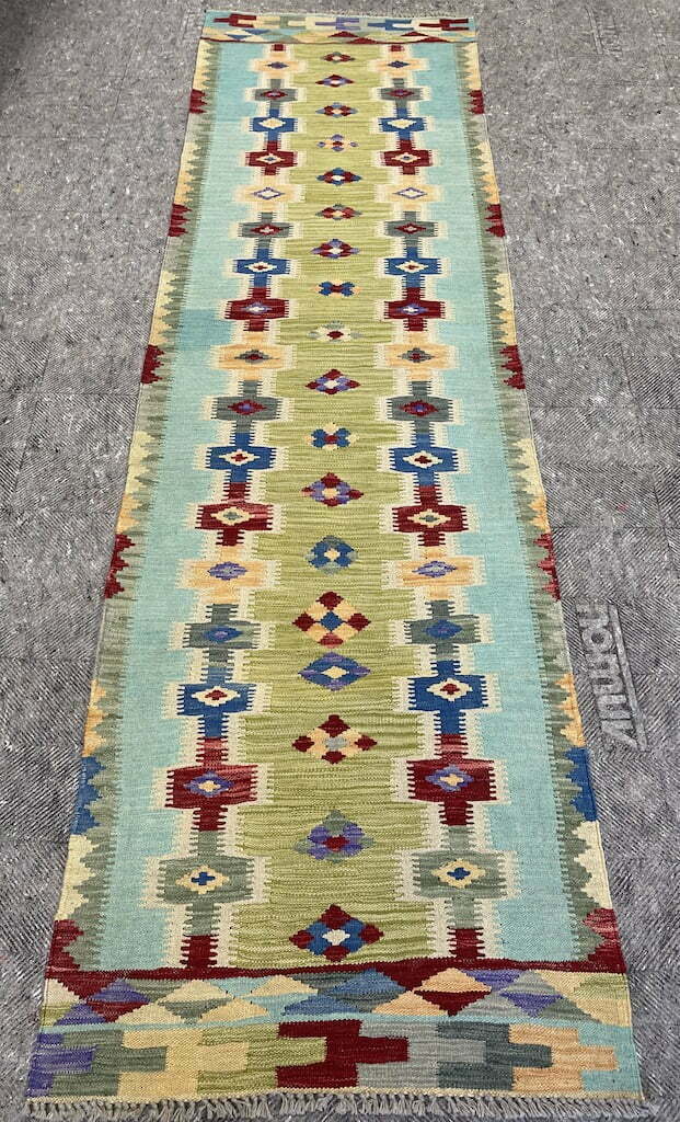 Runner Kilim wool 9.6×2.6 Rug Stores in San Francisco, Berkeley & San