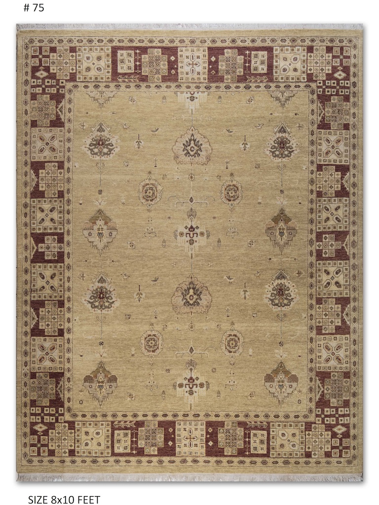 Oushak 8×10 wool area rug Rug Stores in San Francisco, Berkeley & San