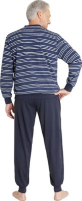 Hajo Klima Komfort HerrenSchlafanzug SingleJersey eBay