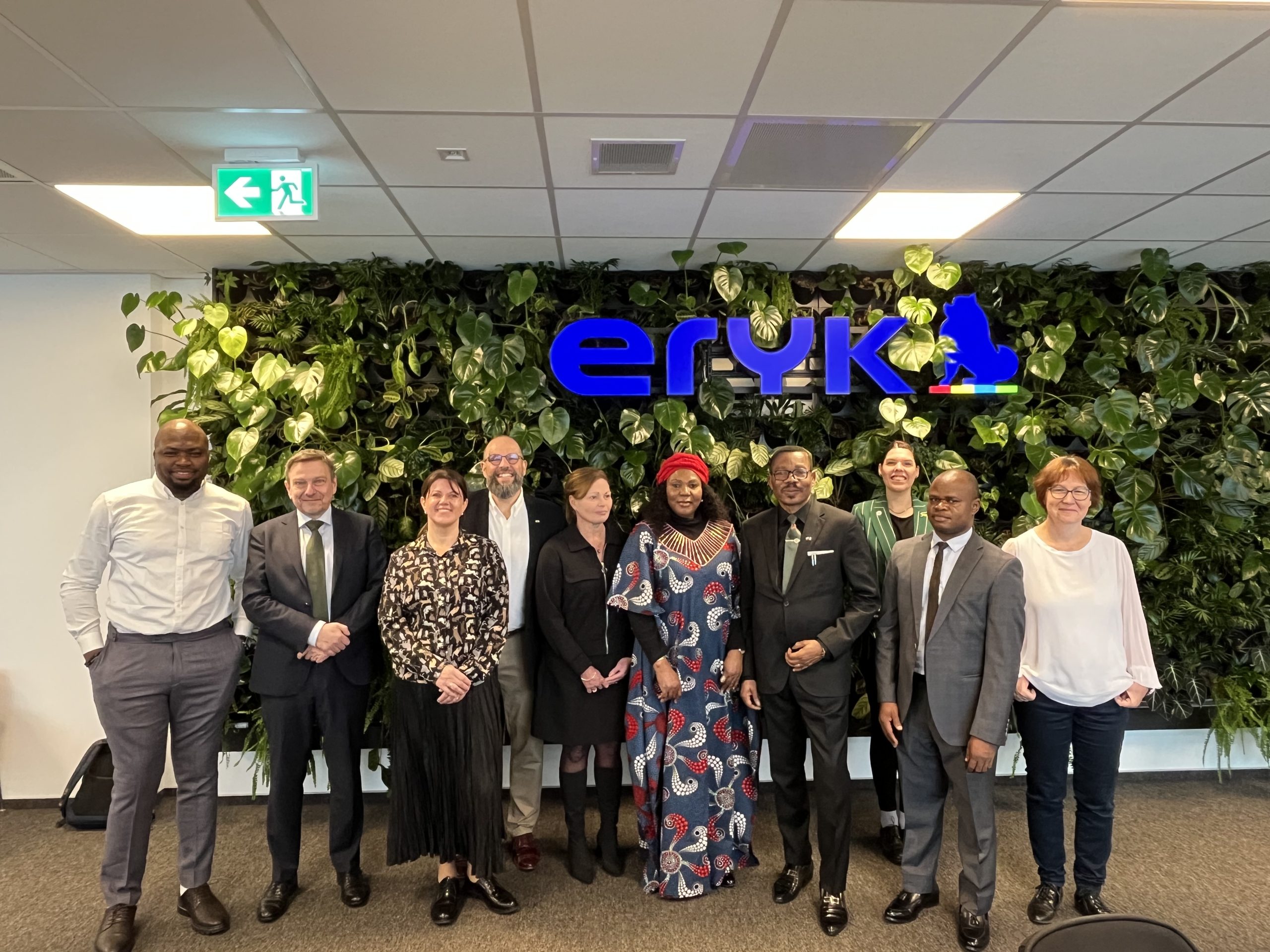 Ambassadors of Nigeria and Denmark at Eryk